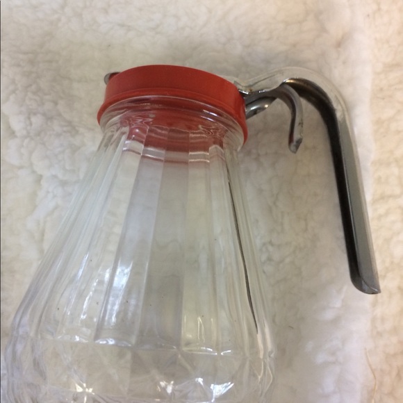 Kitchen Vintage Maple Syrup Glass Dispenser Poshmark